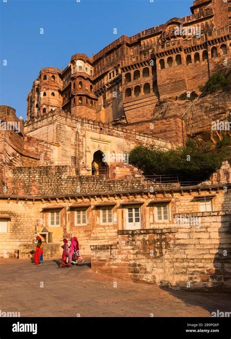 Mehrangarh Fort Jodhpur Rajasthan India Stock Photo Alamy