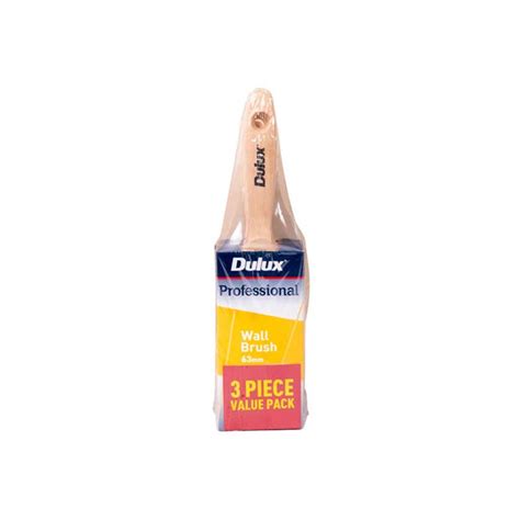 dulux professional wall brush mm  pack  dulux  mitre