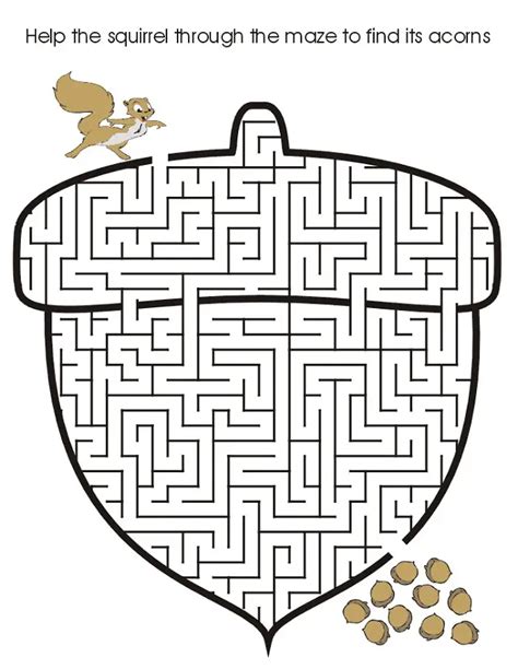 Printable Maze Games