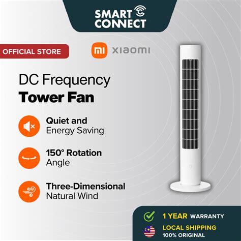 Xiaomi Mijia Tower Fan Dc Frequency Conversion Summer Cooling