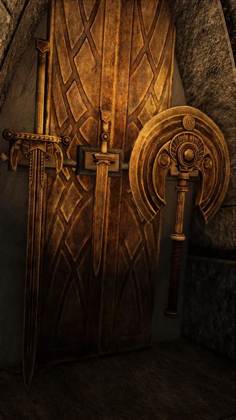 Dwemer Armors And Weapons Retexture Se At Skyrim Special Edition Nexus Mods And Community