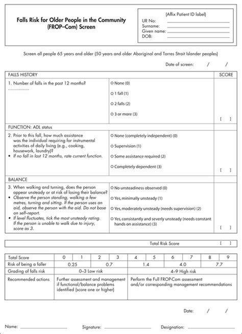 Supporting Independent Function And Preventing Falls Nurse Key