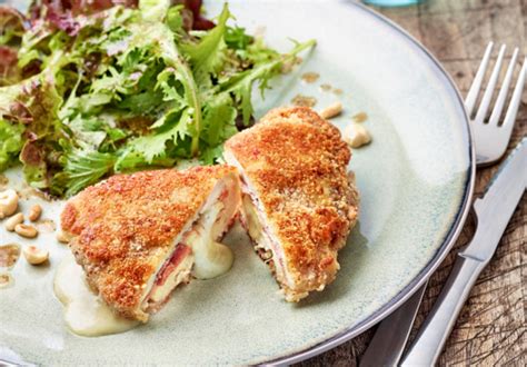 Cordon Bleu Au Reblochon Volaille Fermi Re Et Chapelure Aux Fruits