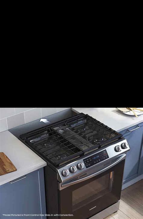 6.0 cu ft. Smart Slide-in Gas Range in Stainless Steel Ranges ...