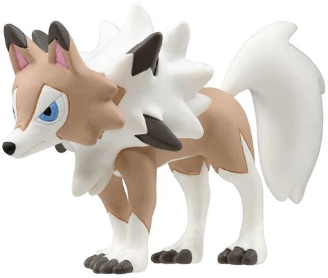 Pokemon Lycanroc Midday Form Ms Authentic Takara Tomy