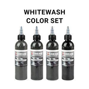 Xtreme Ink Whitewash Set 4x120ml Reach Compliant