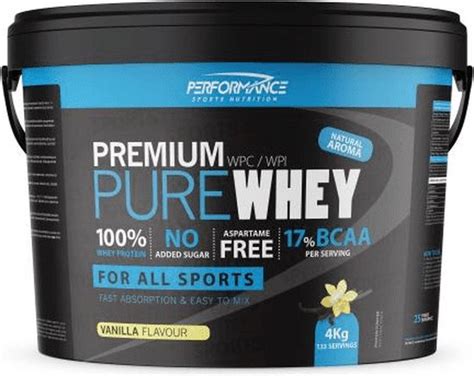 Performance Pure Whey Vanilla Gram Whey Protein