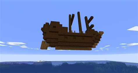 Natural Shipwreck Schematic 2 Minecraft Map