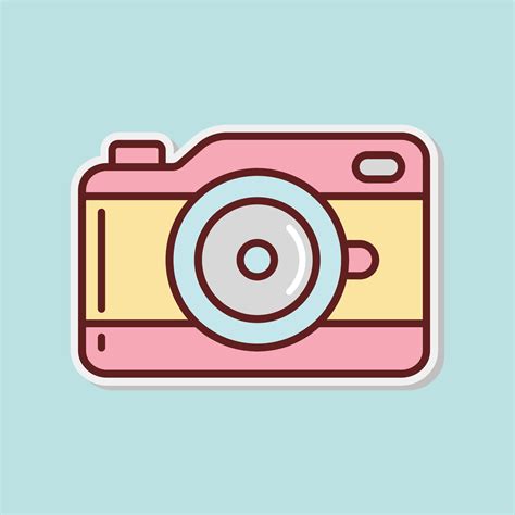 cute camera icon 21768096 Vector Art at Vecteezy