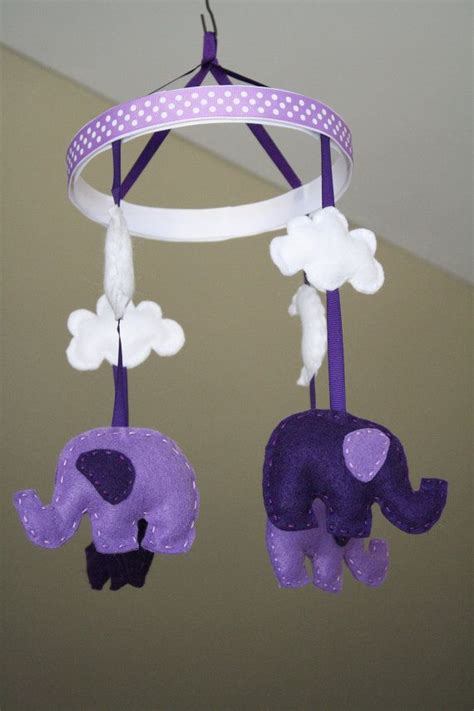 Baby Crib Mobile Baby Mobile Baby Elephant By Lovealldesigns 8500