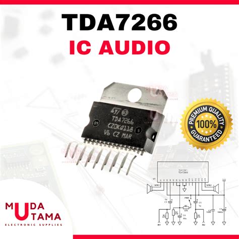 Jual Ic Audio Tda Suara Bagus Ic Tda Tda S Tda