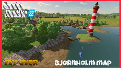 Bjornholm Map New Mod Map Farming Simulator Fly Over Youtube