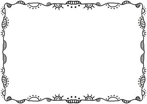 Cute Doodle Borders And Frames