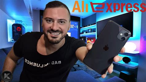 COMPREI um iPhone 11 MUITO BARATO no AliExpress Será que é GOLPE E a