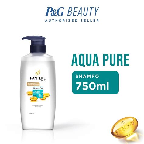 Jual Pantene Shampoo Aqua Pure 750 Ml Shopee Indonesia