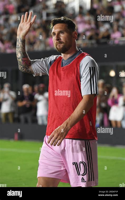 Lionel Messi Inter Miami Crowd Hi Res Stock Photography And Images Alamy