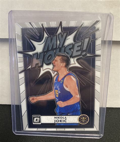 2020 21 Donruss Optic NIKOLA JOKIC My House Insert 9 Nuggets EBay