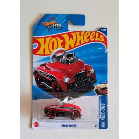 HOT WHEELS HW RIDE ONS PEDAL DRIVER T HUNT Shopee Brasil