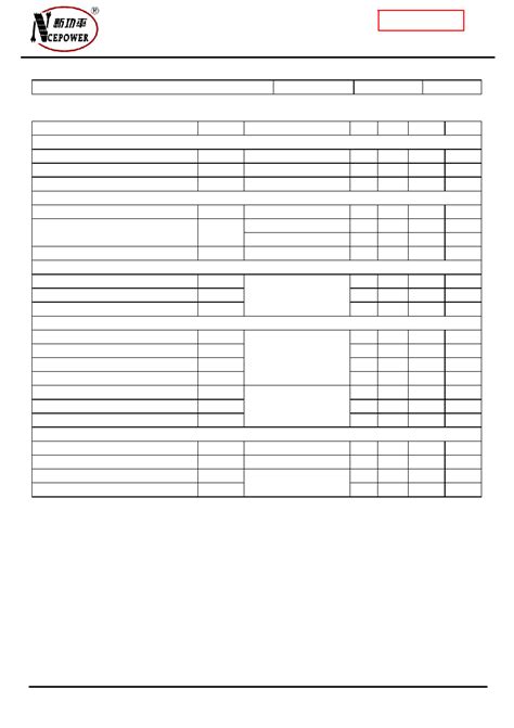 Ncep T G Datasheet Pages Ncepower Nce N Channel Super Trench