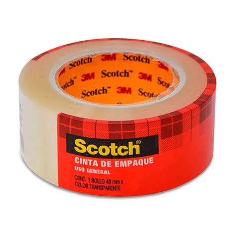 CINTA SCOTCH DUTY SHIPPING TAPE 48X20MM Atado De 2 Pzas Super Papelera