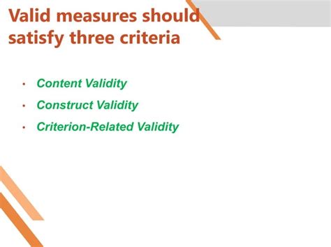 Reliability And Validity Ppt PPT