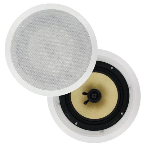 In Ceiling Speakers 8 Inch 150w Synthetic Fibre Cones Pair Hc 808 Hills Home Hub