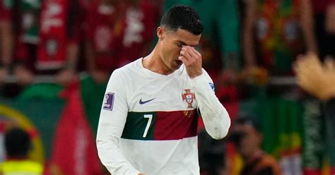 Cristiano Ronaldo Emotional After Portugals World Cup Elimination