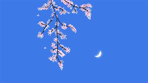 Cherry Blossom time [pixel art] by riripixel on DeviantArt