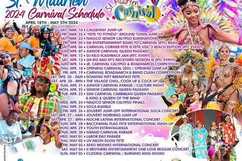 GET READY FOR ST MAARTEN CARNIVAL 2024 St Maarten St Martin