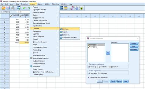 Spss Ile De I Ken Li Kilendirme Ve Korelasyon Analizi Dergi Makalesi