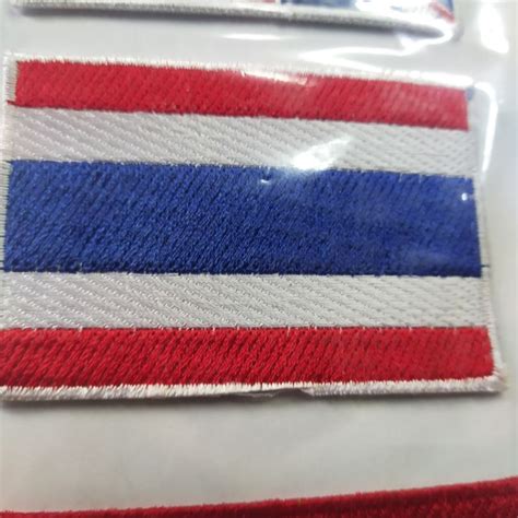 Jual Emblem Bordir Patch Bendera Thailand Shopee Indonesia