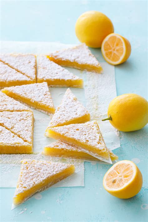 Meyer Lemon Bars Love And Olive Oil