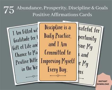 Positive Affirmation Cards, Printable Affirmation Cards Printable ...