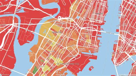 Jersey City Nj Violent Crime Rates And Maps