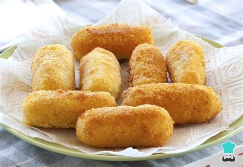 Croquetas de papa con atún Fácil