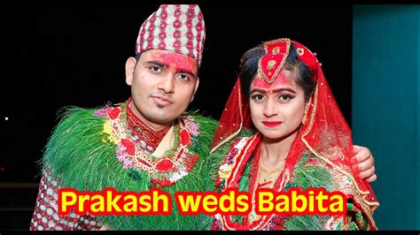 Prakash Weds Babita Nepali Wedding Highlights Royal Photo Studio