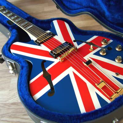 Xmas Sale Tpp Noel Gallagher Union Jack Epiphone Ltd Reverb