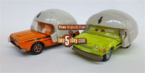 Mattel Disney Pixar CARS: Acer Grem in Helmets Ludicrous Fun | Take ...