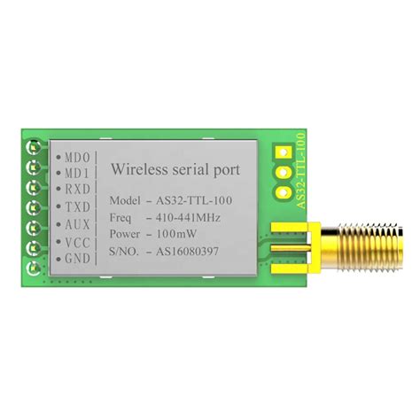 Pcs Lora Sx Mhz Wireless Rf Module With Antenna Iot