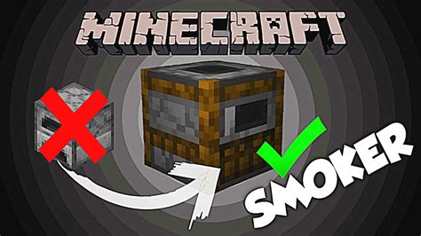 Minecraft Tutorial How To Make And Use The Smoker Step By Step Guide