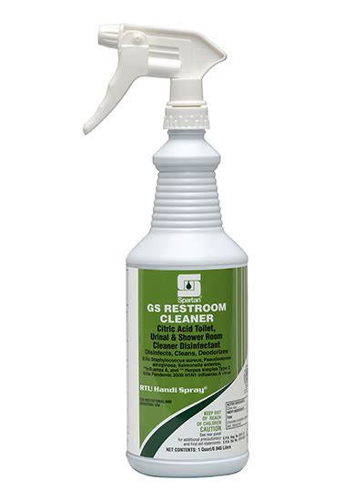 Gs Restroom Cleaner® Spartan Chemical