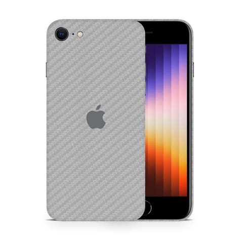 IPhone SE 2022 Carbon Series Skins WrapitSkin The Ultimate Protection