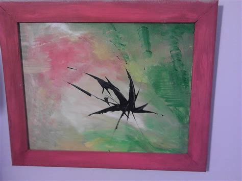 peinture tache noire