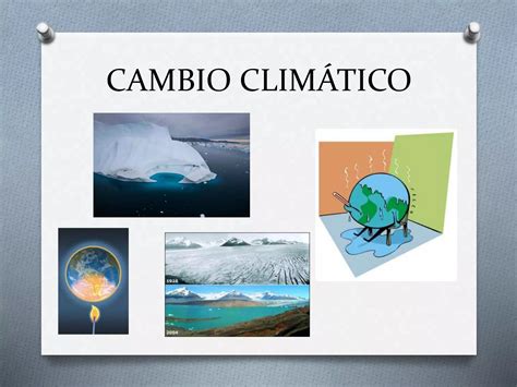 Cambio climático PPT