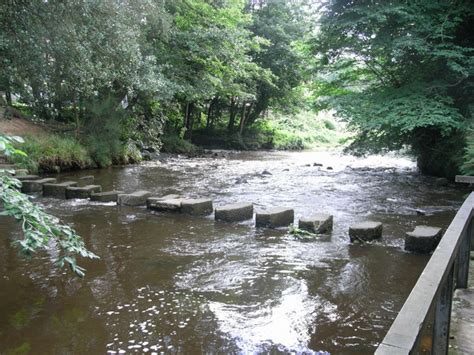 Stepping Stones Trevor King Geograph Britain And Ireland