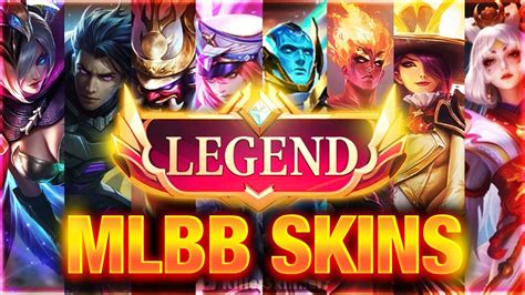 All Legend Skins Mobile Legends Youtube