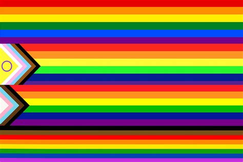 New LGBTQIA+ flag as designed by u/iziyan : r/vexillologycirclejerk