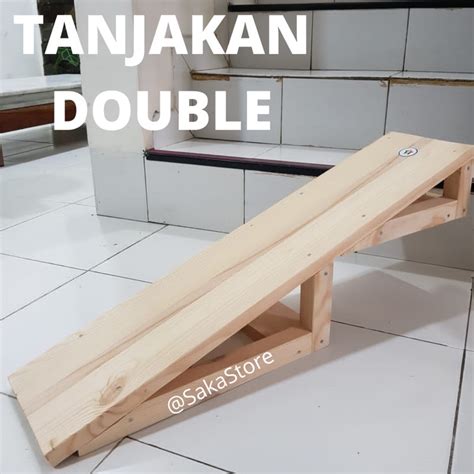 Jual TANJAKAN KAYU DOUBLE TANJAKAN KAYU WOOD RAMP WOOD DOUBLE RAMP