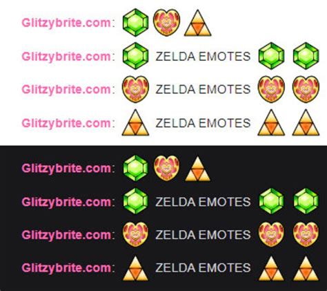 Zelda Rupee Triforce Twitch Premade Emotes Etsy