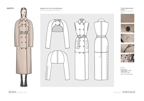 Fashion Design Portfolio On Behance Fashion Portfolio Layout Fashion